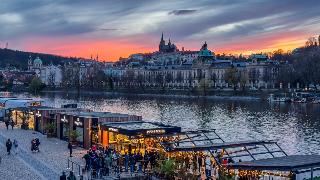 Kancelář Prague Boats na Dvořákově nábřeží